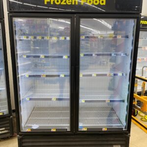 2 door freezer